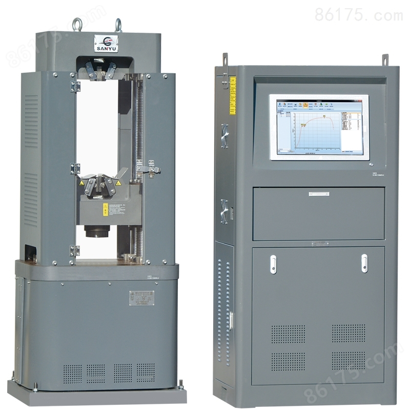 WES-100B型微机电液伺服万能材料试验机