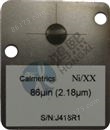 Calmetrics美国Ni80uinch镀层测厚仪标准片
